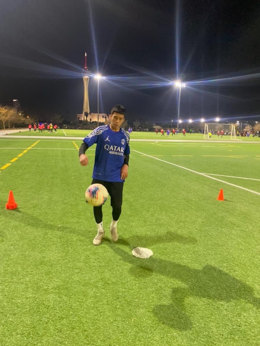 Real State Soccer Academy players in Las Vegas